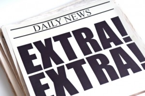 Image result for newspaper extra
